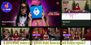 chơi bài baccarat trực tiếp
